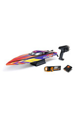 PROBOAT PRB-1992T1 SONICWAKE 24" SELF-RIGHTING BRUSHLESS DEEP-V RTR (BATTERY & CHARGER INCLUDED), RED