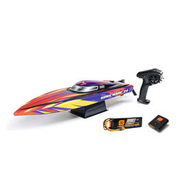 PROBOAT PRB-1992T1 SONICWAKE 24" SELF-RIGHTING BRUSHLESS DEEP-V RTR (BATTERY & CHARGER INCLUDED), RED