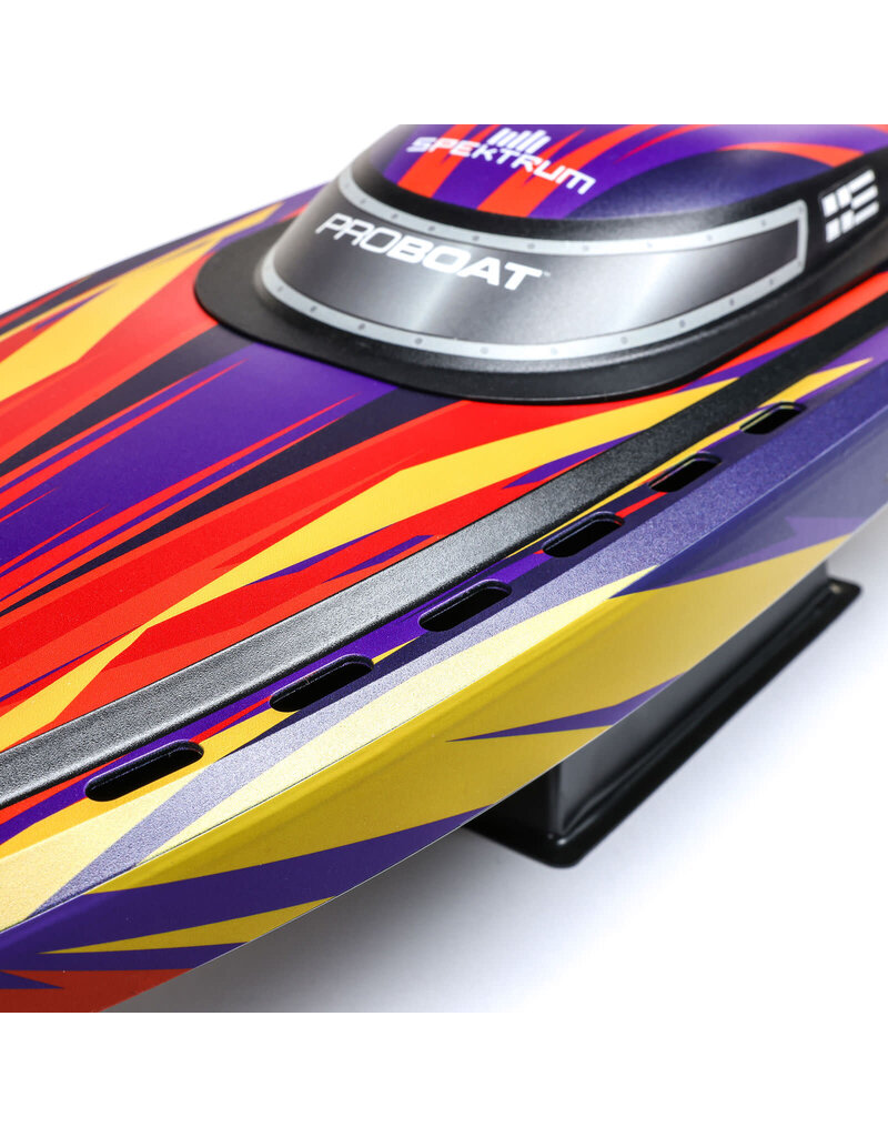 PROBOAT PRB-1992T1 SONICWAKE 24" SELF-RIGHTING BRUSHLESS DEEP-V RTR (BATTERY & CHARGER INCLUDED), RED