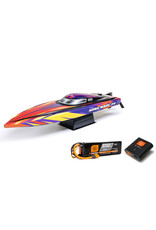 PROBOAT PRB-1992T1 SONICWAKE 24" SELF-RIGHTING BRUSHLESS DEEP-V RTR (BATTERY & CHARGER INCLUDED), RED