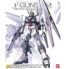 BANDAI BAN2167683 1/100 NU GUNDAM VERSION KA MG
