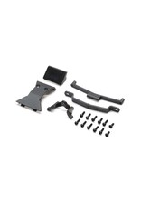 LOSI LOS-2267 BUMPER, BODY MOUNT SET: MICRO-T