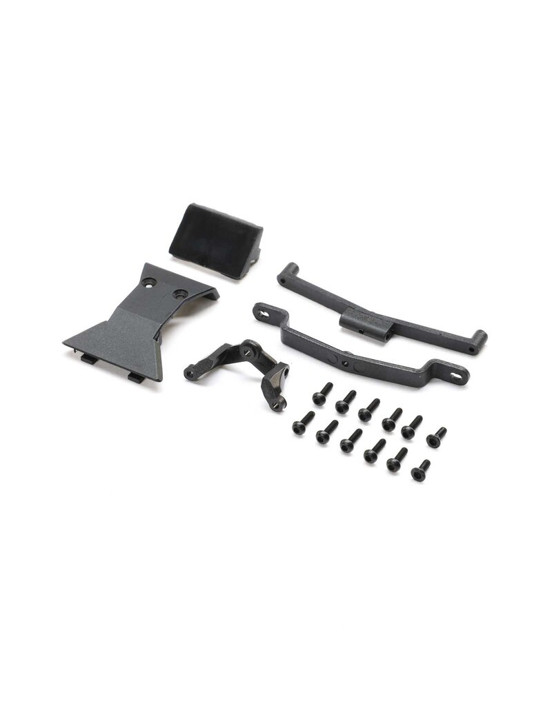 LOSI LOS-2267 BUMPER, BODY MOUNT SET: MICRO-T