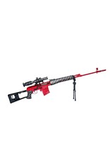 GOAT GUN GOALTD-SVD 1/4 SCALE DIE CAST METAL SPECIAL EDITION "RED TEAM" SVD SNIPER RIFLE MODEL.