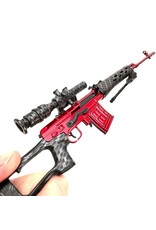GOAT GUN GOALTD-SVD 1/4 SCALE DIE CAST METAL SPECIAL EDITION "RED TEAM" SVD SNIPER RIFLE MODEL.
