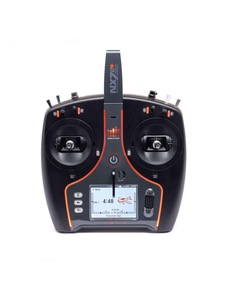 SPEKTRUM SPMR7120 NX7E+ BLACK EDITION 14 CHANNEL TRANSMITTER ONLY