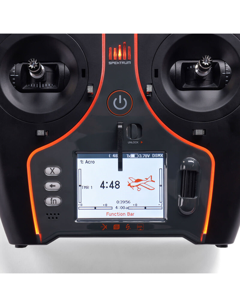 SPEKTRUM SPMR7120 NX7E+ BLACK EDITION 14 CHANNEL TRANSMITTER ONLY