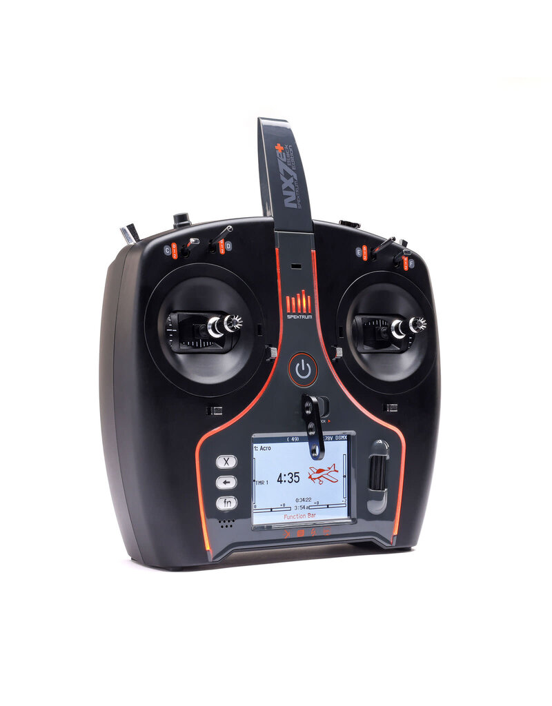 SPEKTRUM SPMR7120 NX7E+ BLACK EDITION 14 CHANNEL TRANSMITTER ONLY