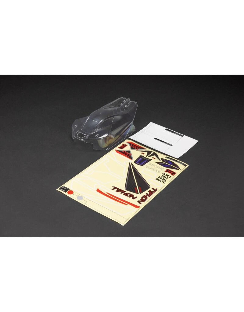 ARRMA ARA406170 TYPHON 4X4 CLEAR BODY (INC. DECALS)