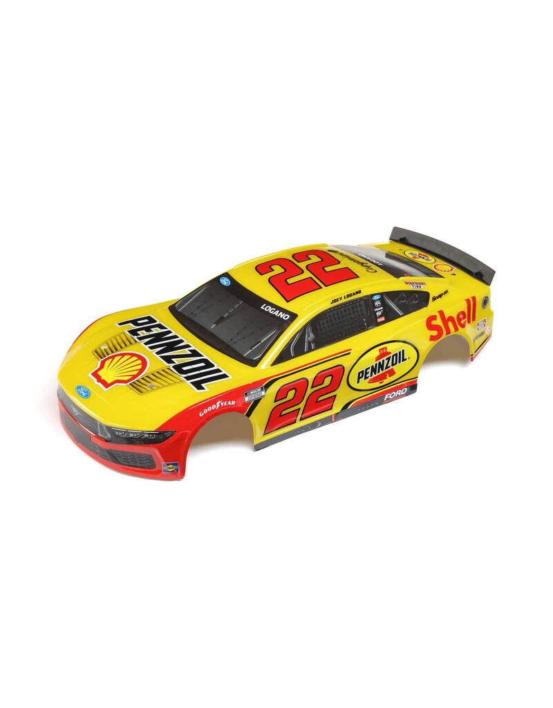 LOSI LOS-2789 JOEY LOGANO #22 SHELL 2025 BODY: NASCAR GROM