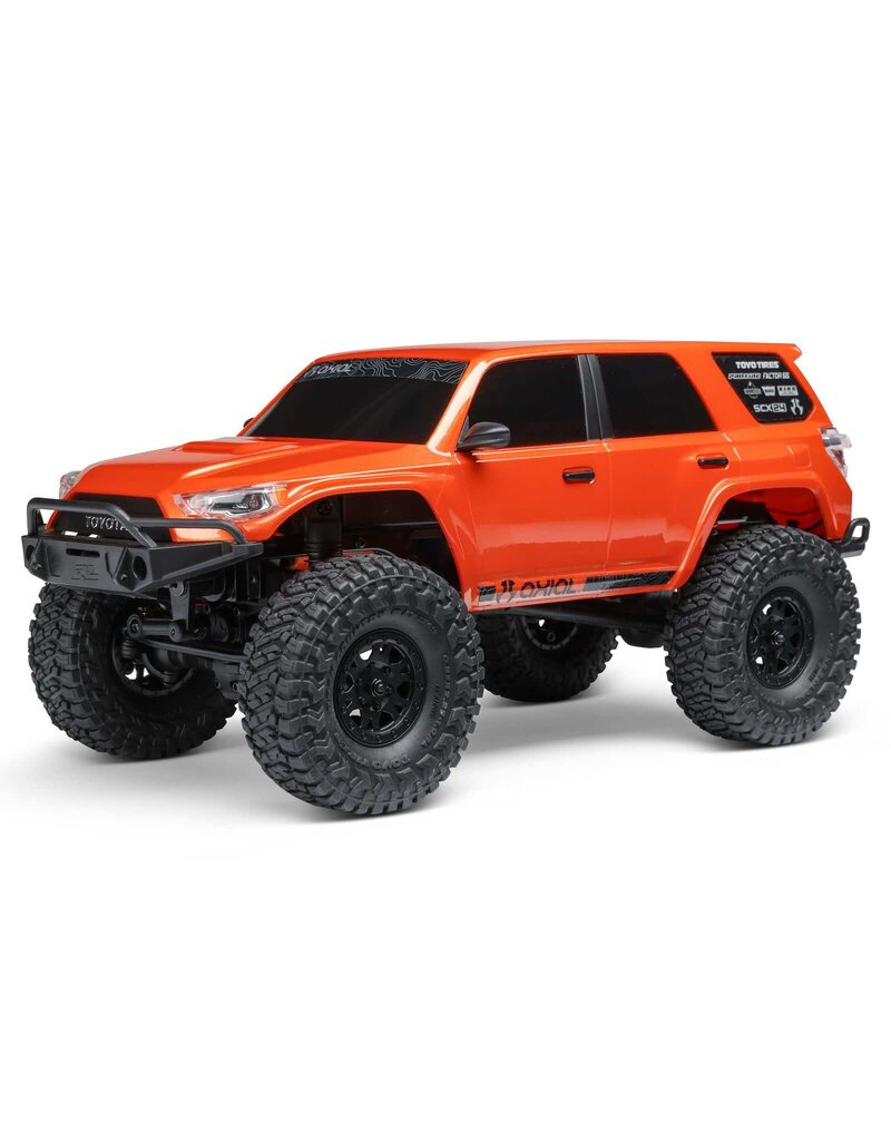 AXIAL AXI-2035T1 1/24 SCX24 TOYOTA 4RUNNER 4X4 RTR BRUSHED ROCK CRAWLER (BATTERY & CHARGER INCLUDED), ORANGE