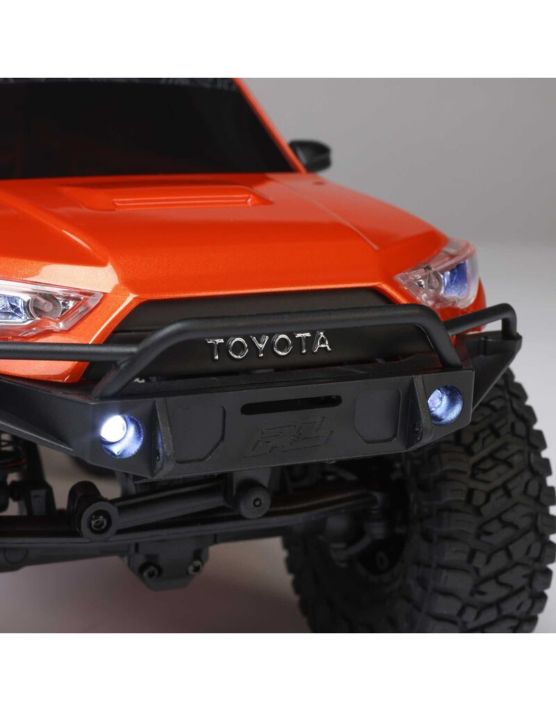AXIAL AXI-2035T1 1/24 SCX24 TOYOTA 4RUNNER 4X4 RTR BRUSHED ROCK CRAWLER (BATTERY & CHARGER INCLUDED), ORANGE