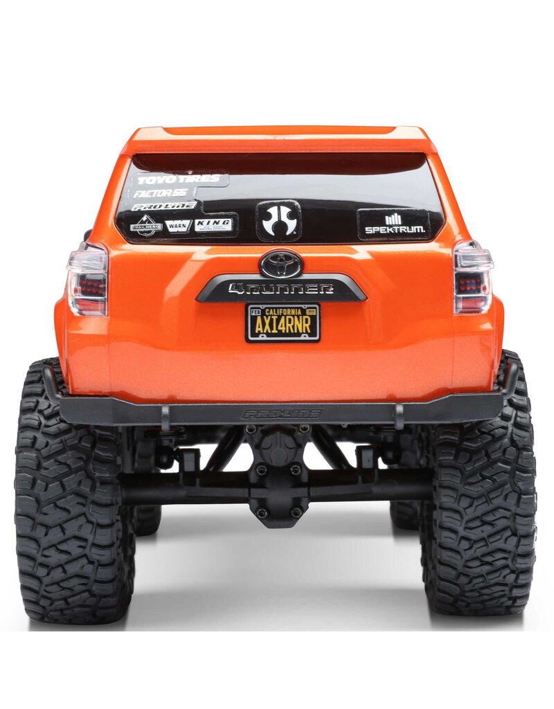 AXIAL AXI-2035T1 1/24 SCX24 TOYOTA 4RUNNER 4X4 RTR BRUSHED ROCK CRAWLER (BATTERY & CHARGER INCLUDED), ORANGE