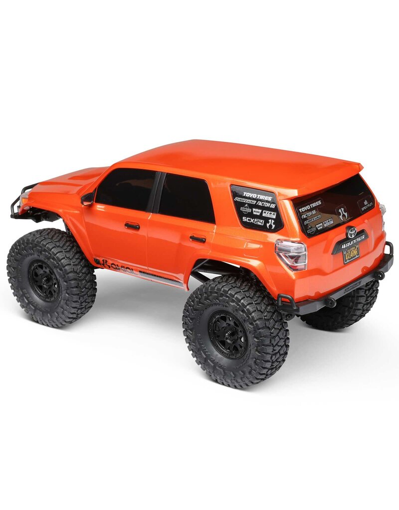AXIAL AXI-2035T1 1/24 SCX24 TOYOTA 4RUNNER 4X4 RTR BRUSHED ROCK CRAWLER (BATTERY & CHARGER INCLUDED), ORANGE