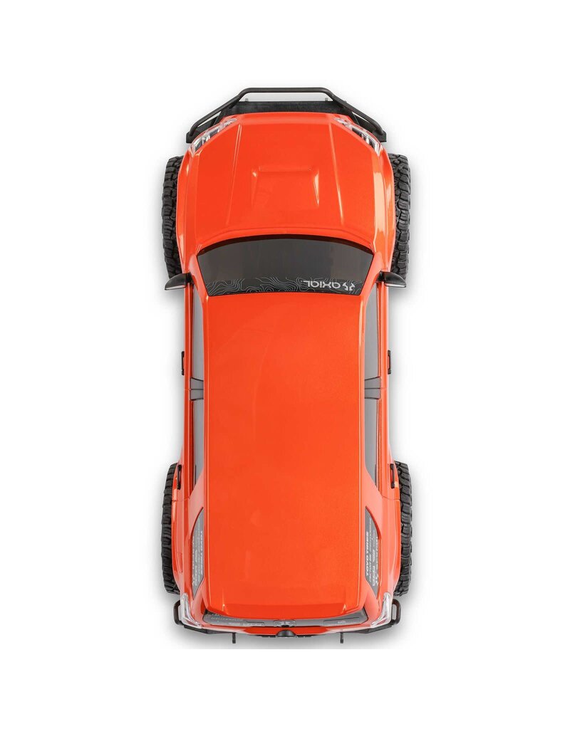 AXIAL AXI-2035T1 1/24 SCX24 TOYOTA 4RUNNER 4X4 RTR BRUSHED ROCK CRAWLER (BATTERY & CHARGER INCLUDED), ORANGE