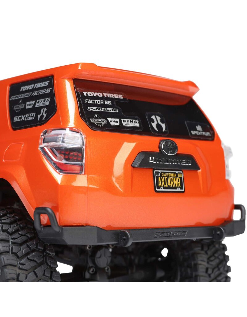 AXIAL AXI-2035T1 1/24 SCX24 TOYOTA 4RUNNER 4X4 RTR BRUSHED ROCK CRAWLER (BATTERY & CHARGER INCLUDED), ORANGE