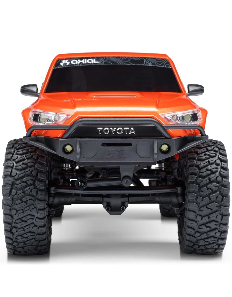 AXIAL AXI-2035T1 1/24 SCX24 TOYOTA 4RUNNER 4X4 RTR BRUSHED ROCK CRAWLER (BATTERY & CHARGER INCLUDED), ORANGE