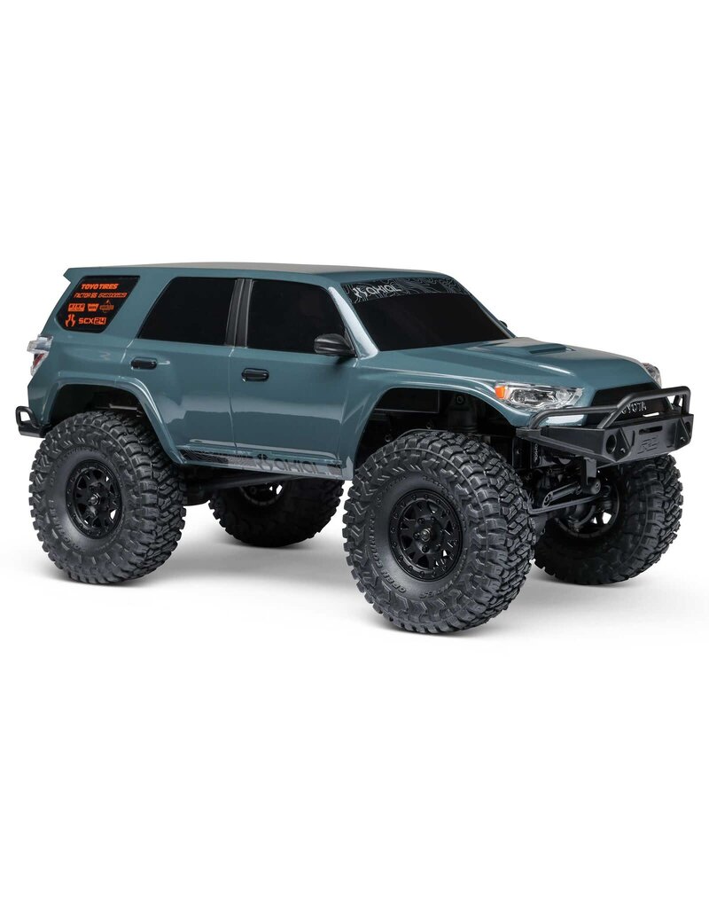 AXIAL AXI-2035T2 1/24 SCX24 TOYOTA 4RUNNER 4X4 RTR BRUSHED ROCK CRAWLER (BATTERY & CHARGER INCLUDED), GRAY