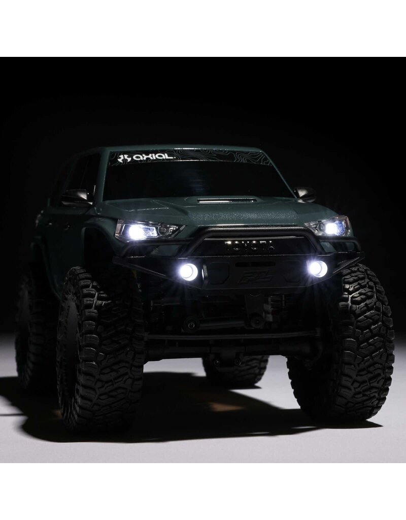 AXIAL AXI-2035T2 1/24 SCX24 TOYOTA 4RUNNER 4X4 RTR BRUSHED ROCK CRAWLER (BATTERY & CHARGER INCLUDED), GRAY