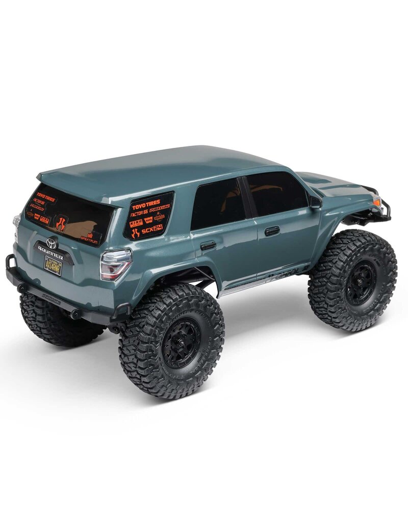 AXIAL AXI-2035T2 1/24 SCX24 TOYOTA 4RUNNER 4X4 RTR BRUSHED ROCK CRAWLER (BATTERY & CHARGER INCLUDED), GRAY