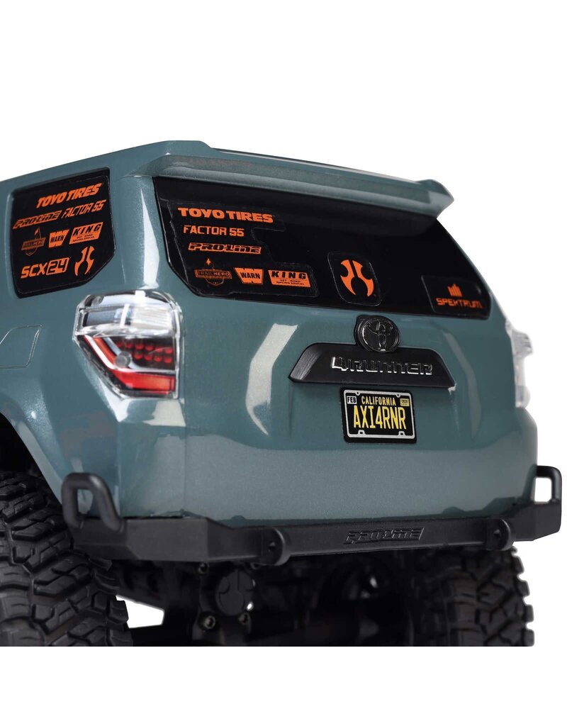 AXIAL AXI-2035T2 1/24 SCX24 TOYOTA 4RUNNER 4X4 RTR BRUSHED ROCK CRAWLER (BATTERY & CHARGER INCLUDED), GRAY