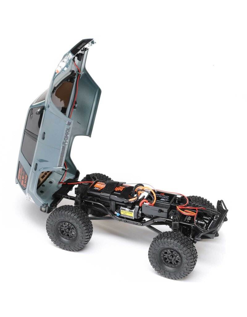 AXIAL AXI-2035T2 1/24 SCX24 TOYOTA 4RUNNER 4X4 RTR BRUSHED ROCK CRAWLER (BATTERY & CHARGER INCLUDED), GRAY