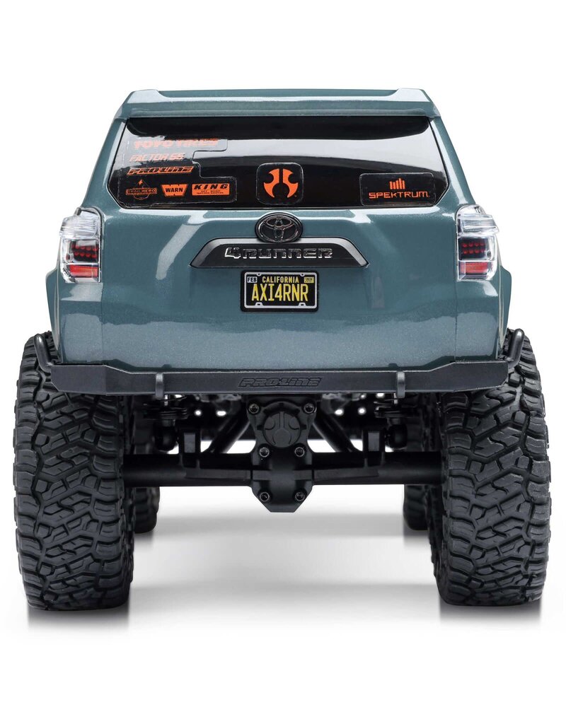 AXIAL AXI-2035T2 1/24 SCX24 TOYOTA 4RUNNER 4X4 RTR BRUSHED ROCK CRAWLER (BATTERY & CHARGER INCLUDED), GRAY