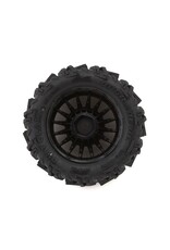 UPGRADE RC UPG-10008 DIRT CLAW PRE-MOUNTED BELTED TIRES FOR ARRMA® GRANITE GROM™ (4)