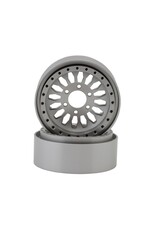 REEFS RC SEHREEFS218 SHIELD DEEP DISH ALUMINUM 1.9 BEADLOCK WHEELS W/HUBS (2)