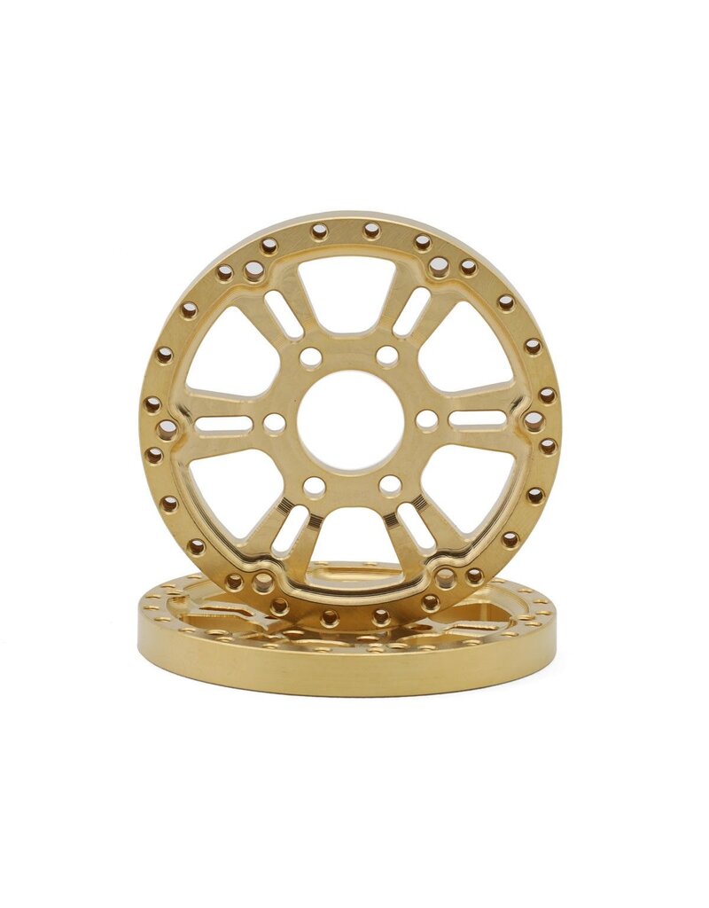 REEFS RC SEHREEFS256 BRASS 1.9" "BLADE" REVERSIBLE OFFSET WHEEL FACE SET (2) (35G EACH)