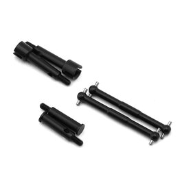 HOT RACING HRALMCB39S STEEL DRIVE SHAFTS AXLES: LOSI MICRO-B