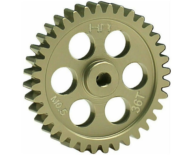 HRALMCB36HM05 7075 36T STOCK MAIN GEAR: MICRO-B