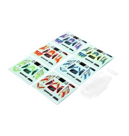 PROLINE RACING PRO-2631 AXIS T BODY, PROLINE OE, SPOILER, STICKERS, CLEAR: MICRO-T