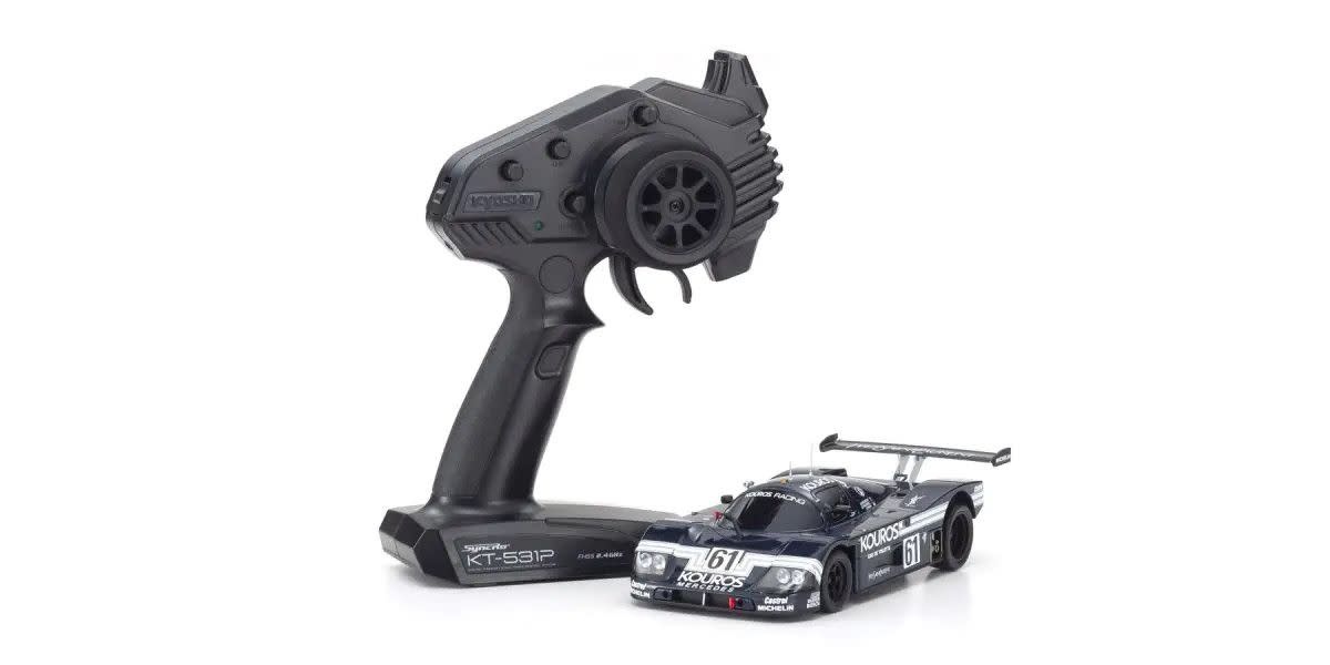 KYO32362KR MINI-Z RWD MR-04 READYSET SAUBER-MERCEDES GRUPPE-C-RENNSPORTWAGEN C9 #61 LM 1988