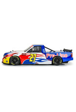 PROLINE RACING PRO365300 PRE-CUT 2024 CHEVROLET SILVERADO NASCAR TRUCK SERIES CLEAR BODY FOR LOSI NASCAR RACE CAR