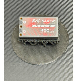 MWX PERFORMANCE MWX MX-BB-450 2S LIPO 7.4V 450MAH 60C HARDCASE BATTERY: 2MM