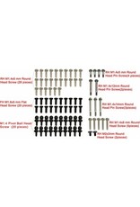 HOT RACING HRALMCB14SS HARDWARE SET (82) LOSI MICRO B