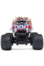 LOSI LOS01026T4 1/18 MINI LMT ZOMBIE 2S 4X4 RTR BRUSHED MONSTER TRUCK (BATTERY & CHARGER INCLUDED), RED