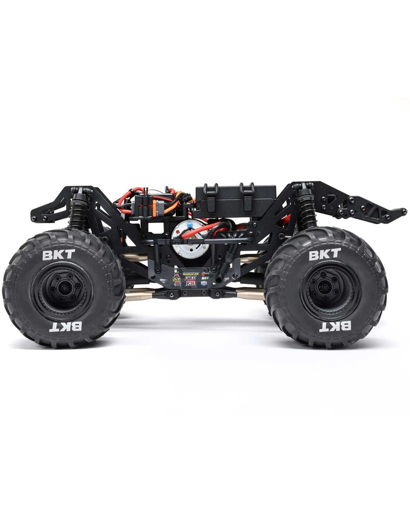 LOSI LOS01026T4 1/18 MINI LMT ZOMBIE 2S 4X4 RTR BRUSHED MONSTER TRUCK (BATTERY & CHARGER INCLUDED), RED
