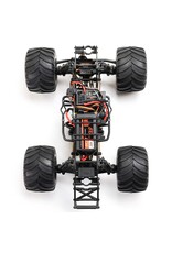 LOSI LOS01026T4 1/18 MINI LMT ZOMBIE 2S 4X4 RTR BRUSHED MONSTER TRUCK (BATTERY & CHARGER INCLUDED), RED