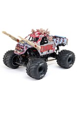 LOSI LOS01026T4 1/18 MINI LMT ZOMBIE 2S 4X4 RTR BRUSHED MONSTER TRUCK (BATTERY & CHARGER INCLUDED), RED