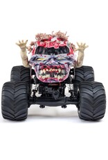 LOSI LOS01026T4 1/18 MINI LMT ZOMBIE 2S 4X4 RTR BRUSHED MONSTER TRUCK (BATTERY & CHARGER INCLUDED), RED