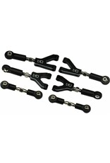 HOT RACING HRAGRM547NC01 6061 ADJUSTABLE LINK SET FOR LOSI GROM NASCAR