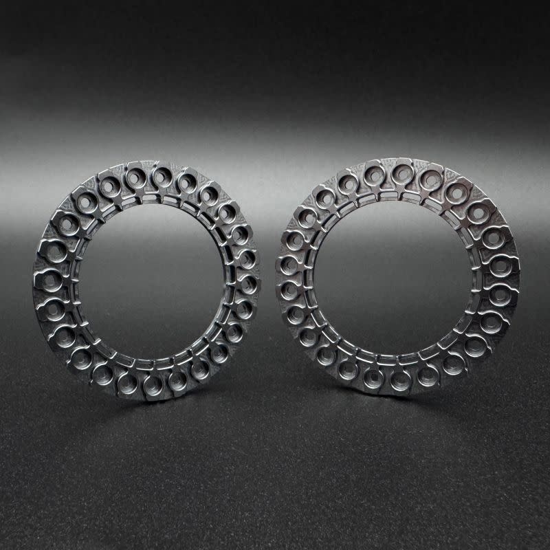 SEHREEFS279 REEF'S RC 1.9 "SLUICE" BEADLOCK RING (GRAY) (2)