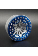 REEFS RC SEHREEFS274 REEF'S RC 1.9 "SHIELD" BEADLOCK RING (BLUE) (2)