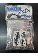 TEAM KNK KNKVSH101 H10 OPTIC STAINLESS HARDWARE SET