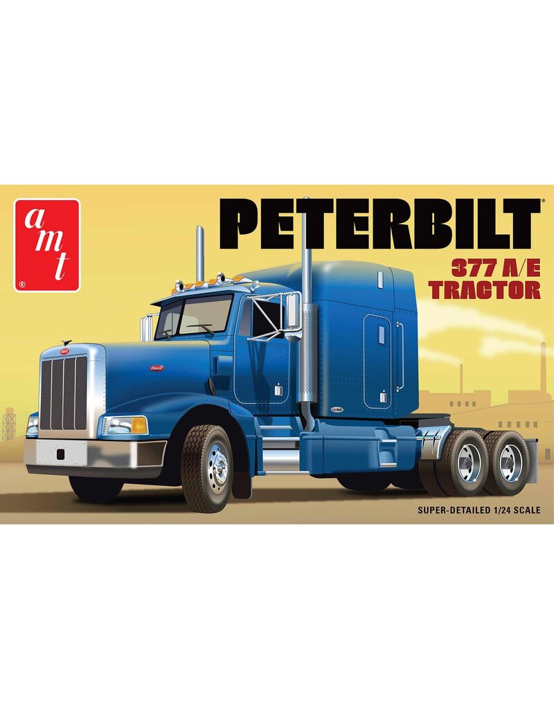AMT AMT1337 1/24 CLASSIC PETERBILT 377 A/E TRACTOR PLASTIC MODEL KIT
