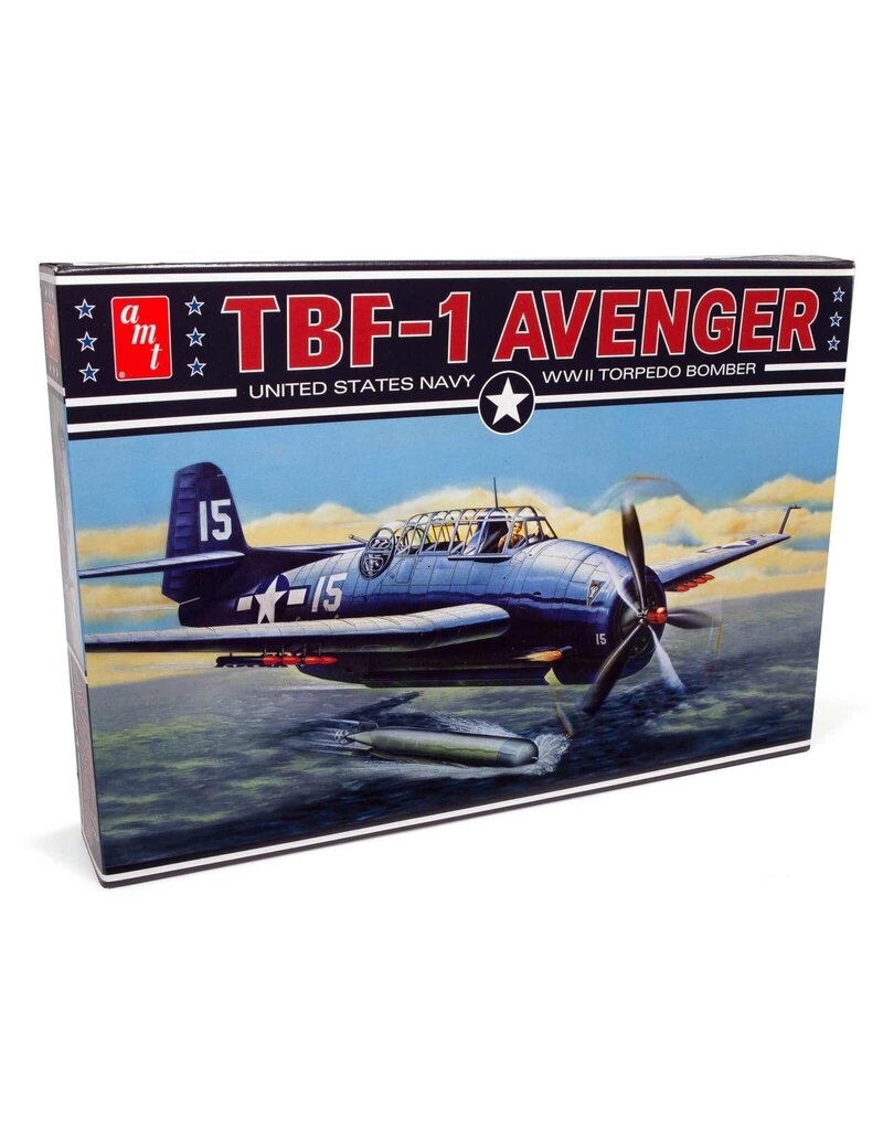 AMT AMT1377 1/48 TBF AVENGER PLASTIC MODEL KIT