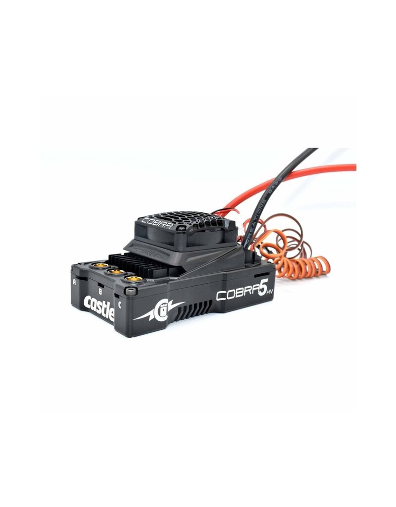 CASTLE CREATIONS CSE010-0178-00 COBRA 5 HV 12S 1/5 SENSORED BRUSHLESS ESC