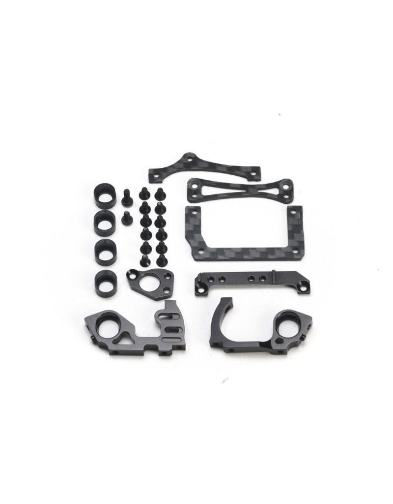 PN RACING PN MR3300K V5 LCG 98MM MOTOR MOUNT: BLACK